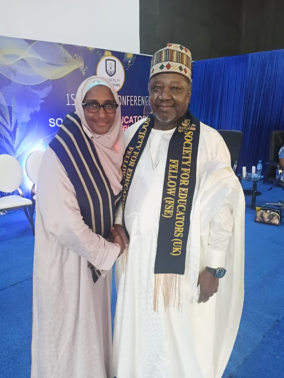 PROFESSOR FARUK RASHID HARUNA INDUCTED AS FELLOW OF SOCIETY FOR EDUCATORS IN NIGERIA
